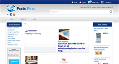 Desktop Screenshot of poolsplusinc.com
